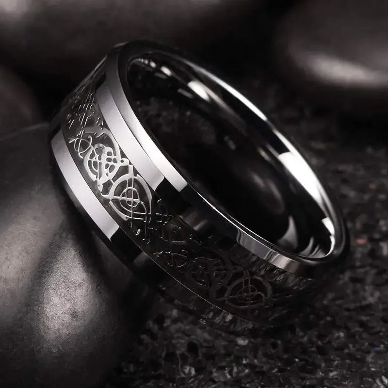 Endless Love Crystal Diamond Couple Rings - Pearl Unique