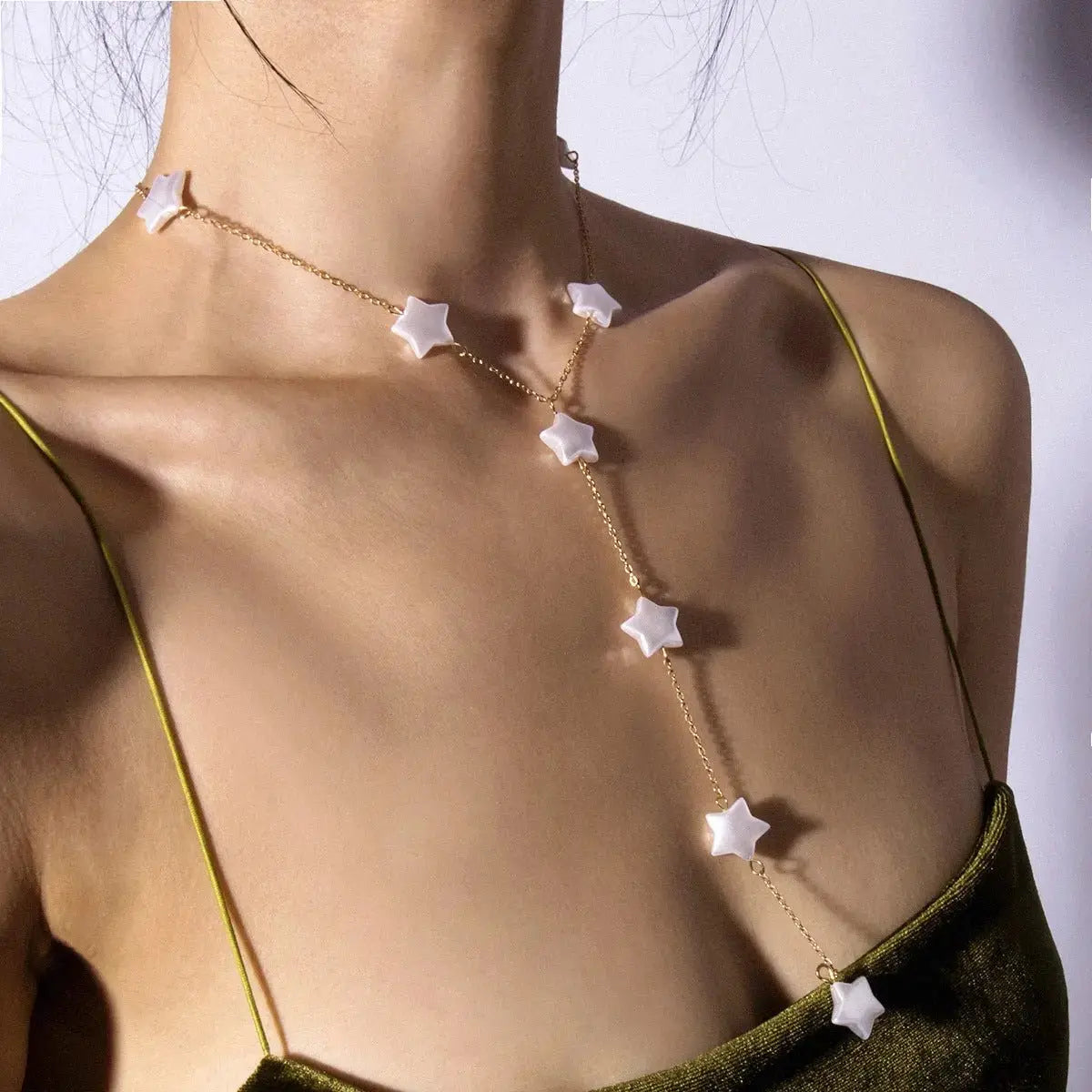 Ethnic Stylenmix and Match Handmade Multi - layer Special - shaped Pearl Rice Bead Collarbone Choker - Pearl Unique