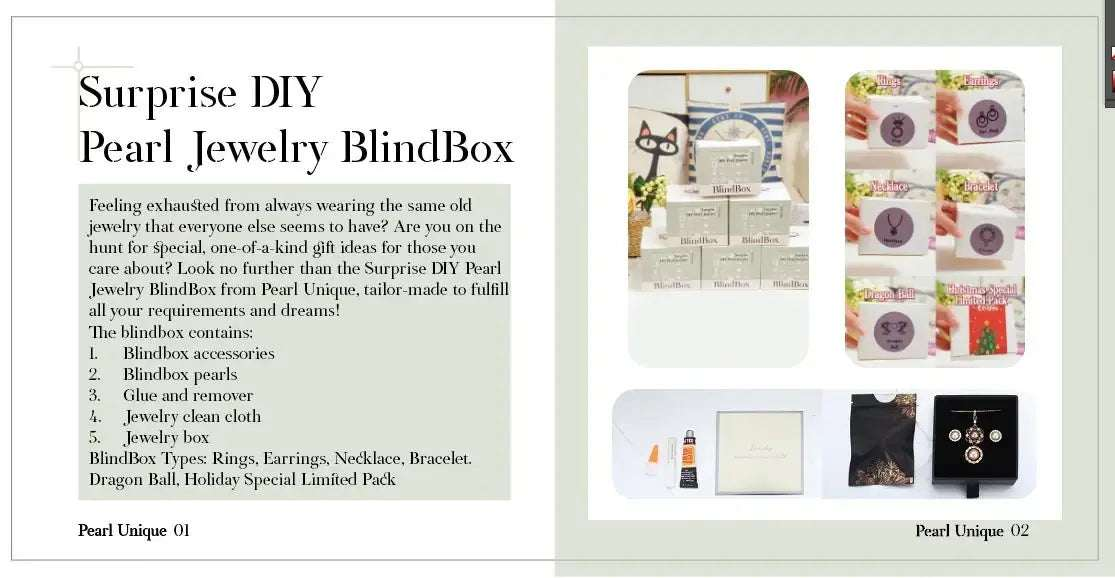 Surprise DIY Pearl Jewelry BlindBox - Pearl Unique
