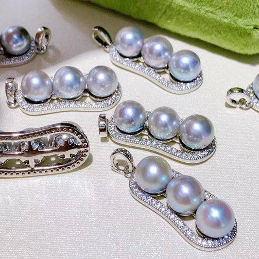 Peasecod Madama Akoya Pearl Pendant Necklace - Pearl Unique