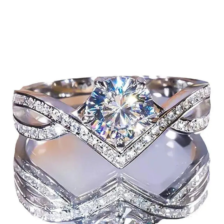 Diva's Delight Moissanite Diamond Rings for Women - Pearl Unique