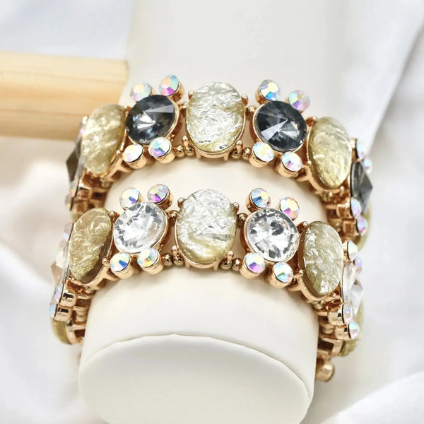 Light Luxury Bracelet Versatile Mona Lisa Bracelet - Pearl Unique