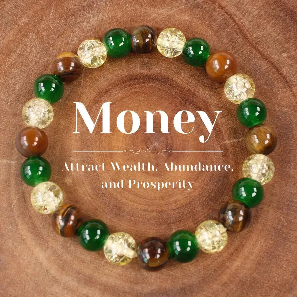Tiger's Eye Stone Natural Stone Bracelet Men's and Women's High - end Natural Stone Jewelry - Pearl Unique